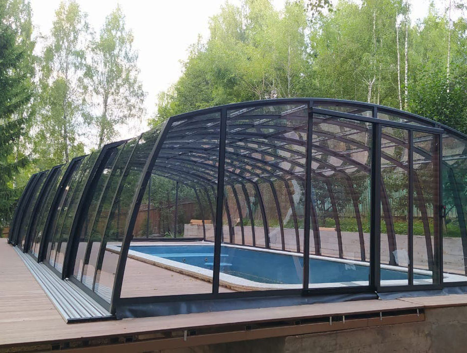 Крыша для бассейна